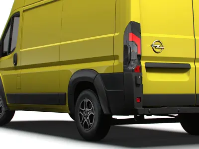 Opel e Movano Van L2H3 2024 3D model