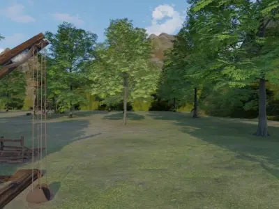 River Oasis Village 3D model