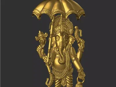 God Ganesha 3D print model
