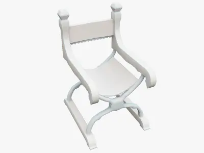 Medieval Rustic  Low-poly 3D model