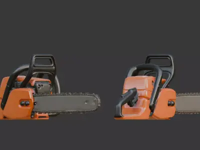 Chainsaw 3D model purchase