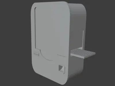 Cyberpunk Soda Machine 3D model