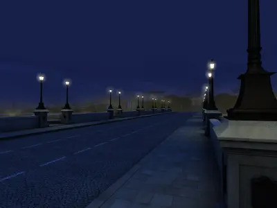 pont neuf 3D model