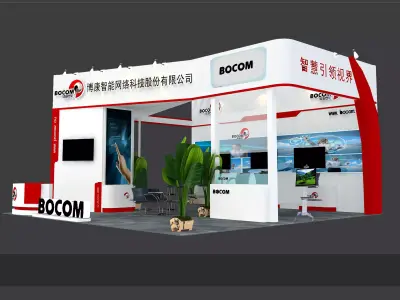 Exhibition - Area - 9X9-3DMAX2009-0127 3D model