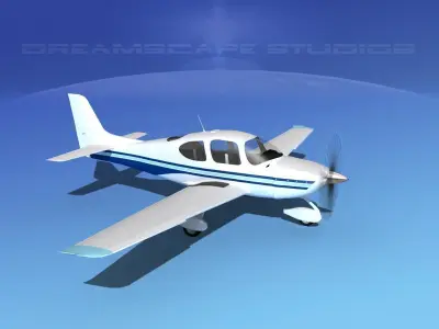 Cirrus SR22 V10 3D model