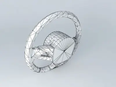steering wheel Free 3D model