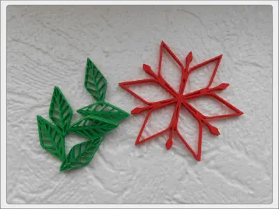 Color Snowflake Free 3D print model