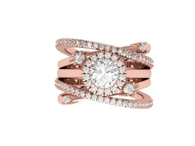 Wedding Ring 3D print model