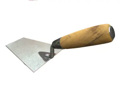 Trowel 3D Model PBR Low-poly 3D model