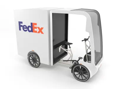 FEDEX Cargo bike 3D model