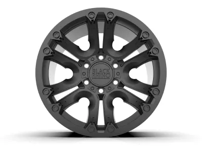 BLACK RHINO ASAGAI WHEEL RIM 3D print model