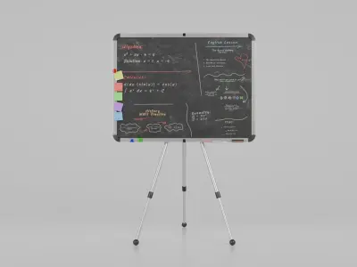  Classroom Blackboards Duo - Customizable Writing Boards 