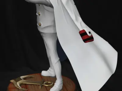 Monkey D Garp One Piece 3D print model