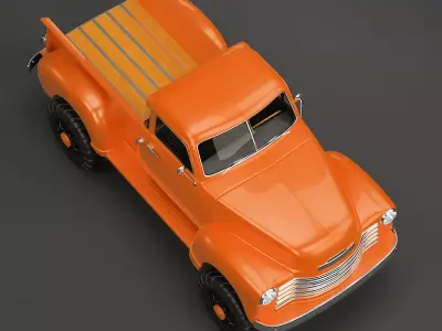 Chevrolet Pickup 1951 Pickup Lift 3D model