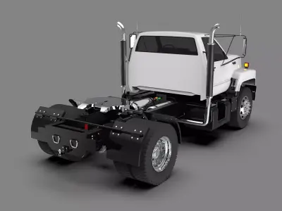 GMC TopKick Heavy Duty Truck 3D model