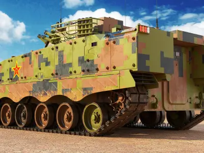  Type 04 IFV ZBD Chinese Tank 