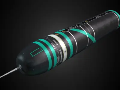 M51 Missile 3D model