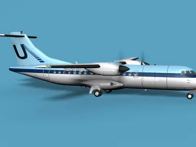 ATR  ATR-42-500 Universal Charter 3D model