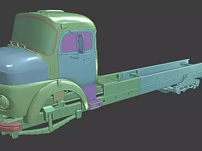 Mercedes Benz 3D print model by fabianostl