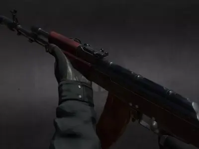 Animation AK 3D model