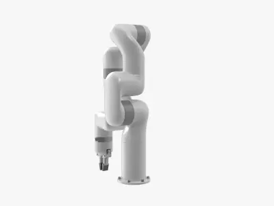 Robotic Arm 2 with Gripper 3D model