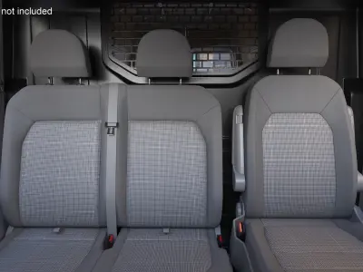  Volkswagen Crafter Van 2024 Silver Metallic Rigged 