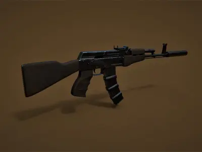 AK 47 Free 3D model purchase