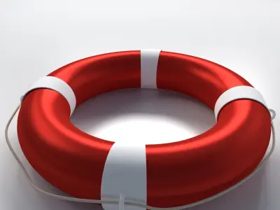 Safety Ring Float 3D model