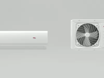 Aircon Split Type A2 3D model