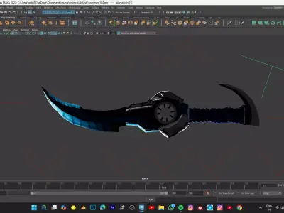 dragger 3d model Low-poly 3D model