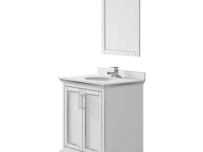 OVE Emma 30 Dark Charcoal Vanity 3D model