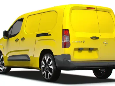 Opel Combo e Van LWB 2024 3D model