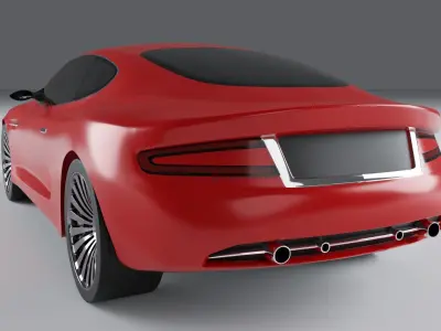 Sports Car Free 3D model by ralphiex from CGTrader