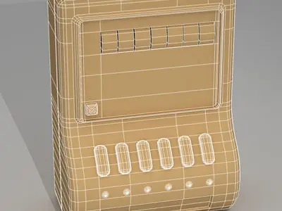 Power counter 3D model