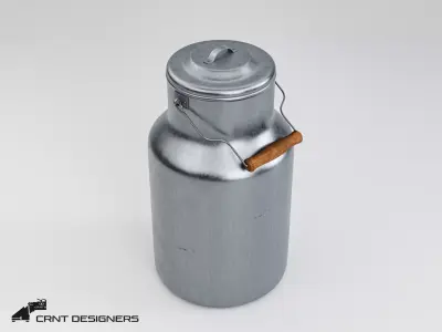 Milk Container 3D model