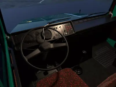 Scania L141 Custom Classic Truck Low-poly 3D model
