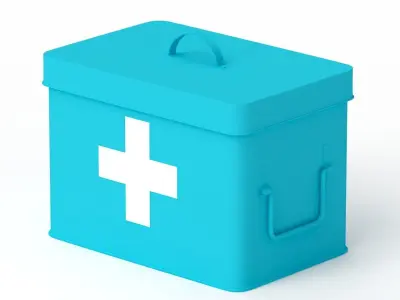 First Aid Kit 3D model purchase