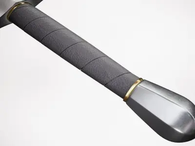 Sword 3D model 4
