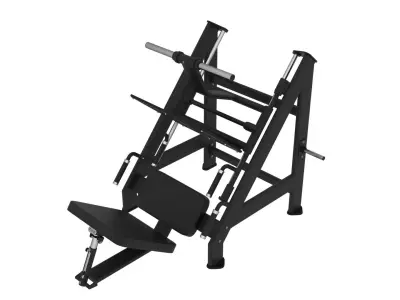 DHZ Fitness Leg Press 3D model