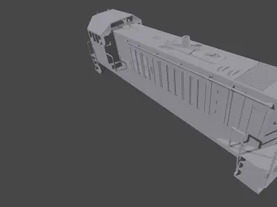 Victorian Railways N Scale Y Class Locomotive 3D print model