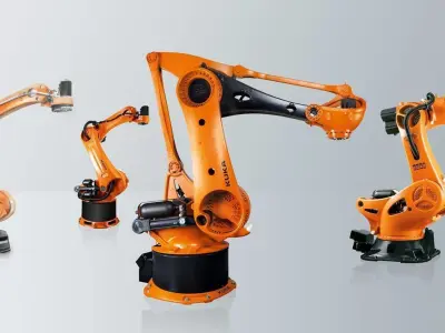 KUKA ROBOT KR 700 PA  Free 3D model
