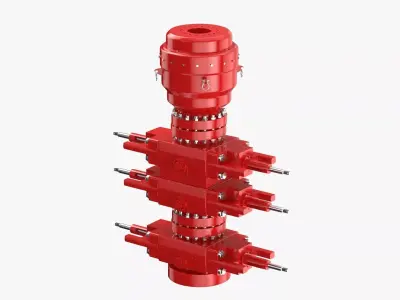 Blow Out Preventer 3D model