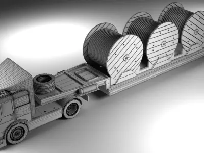HGV Truck 08 3D model