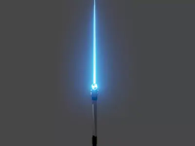 fantasy sword 3D model