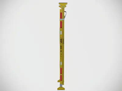 Industrial Safety Ladder 3D model
