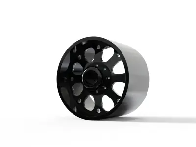 REAR SPECIALITY FORGED D002  WHEEL 3D MODEL 3D model