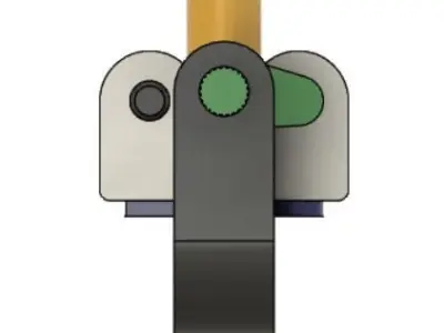 Push mechanism  3D model