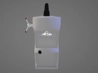 Bingsu Maker Low-poly 3D model