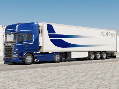 Streamline truck 2013 3D model
