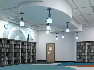  School Library no Furniture 